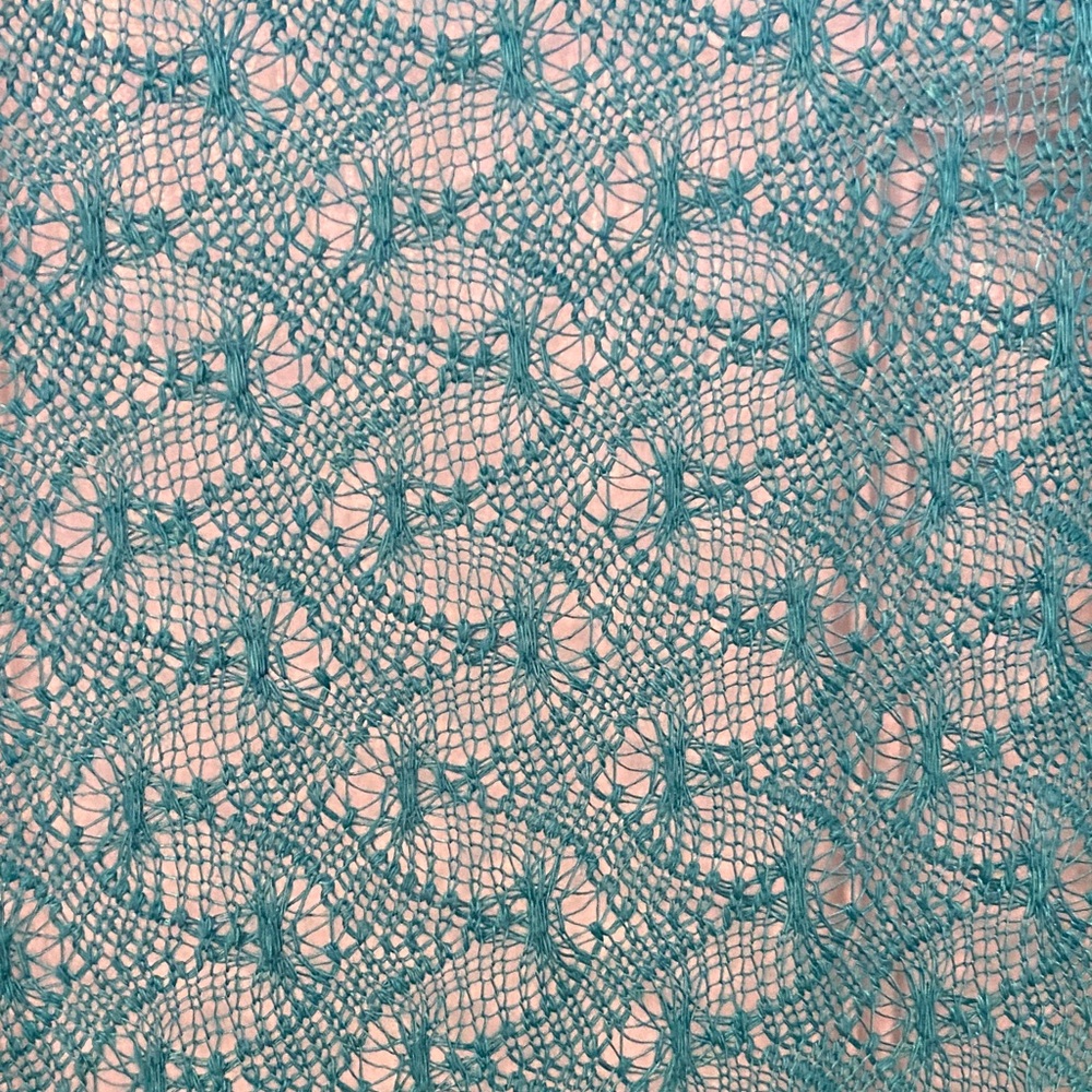 Ruby Rd. Teal Open-Front Sweater - Picture 4 of 4